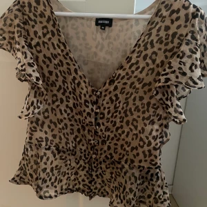 Leopard blus - Så fin topp🥹🥹🙏🏻🙏🏻