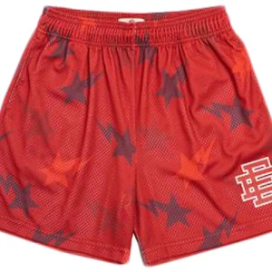 Eric Emanuel X Bape Red shorts - Jättesköna luftiga shorts perfekt till sommaren