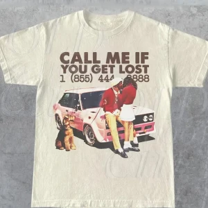 Vintage t-shirt - Tyler the creator call me if you get lost t shirt Tight L storlek