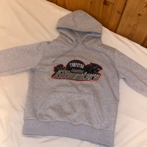 Trapstar hoodie - Bra skick. förutom att den är lite nopprig. Den kan passa M också