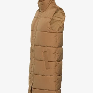 Ny väst från Levete i stl xs (nypris 1200) - Använd en gång. Mellanvarm dunväst i tobacco brown i stl xs