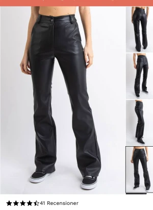 Skinnbyxor - Säljer dessa skit snygga skinnbyxor från madlady 