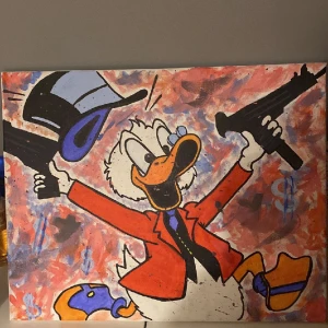 Kalle anka tavla🔥🦆💰 - Skit snygg Kalle anka tavla målad av mig. Hör av dig om du är intresserad att köpa 🔥🙌 