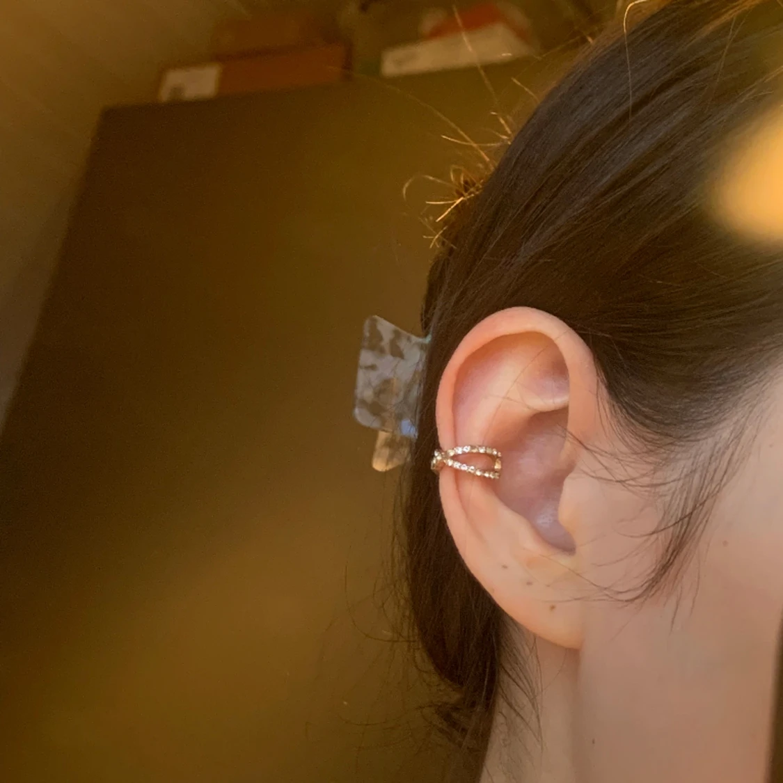 (Låtsats) Guld Örhängen  - 90