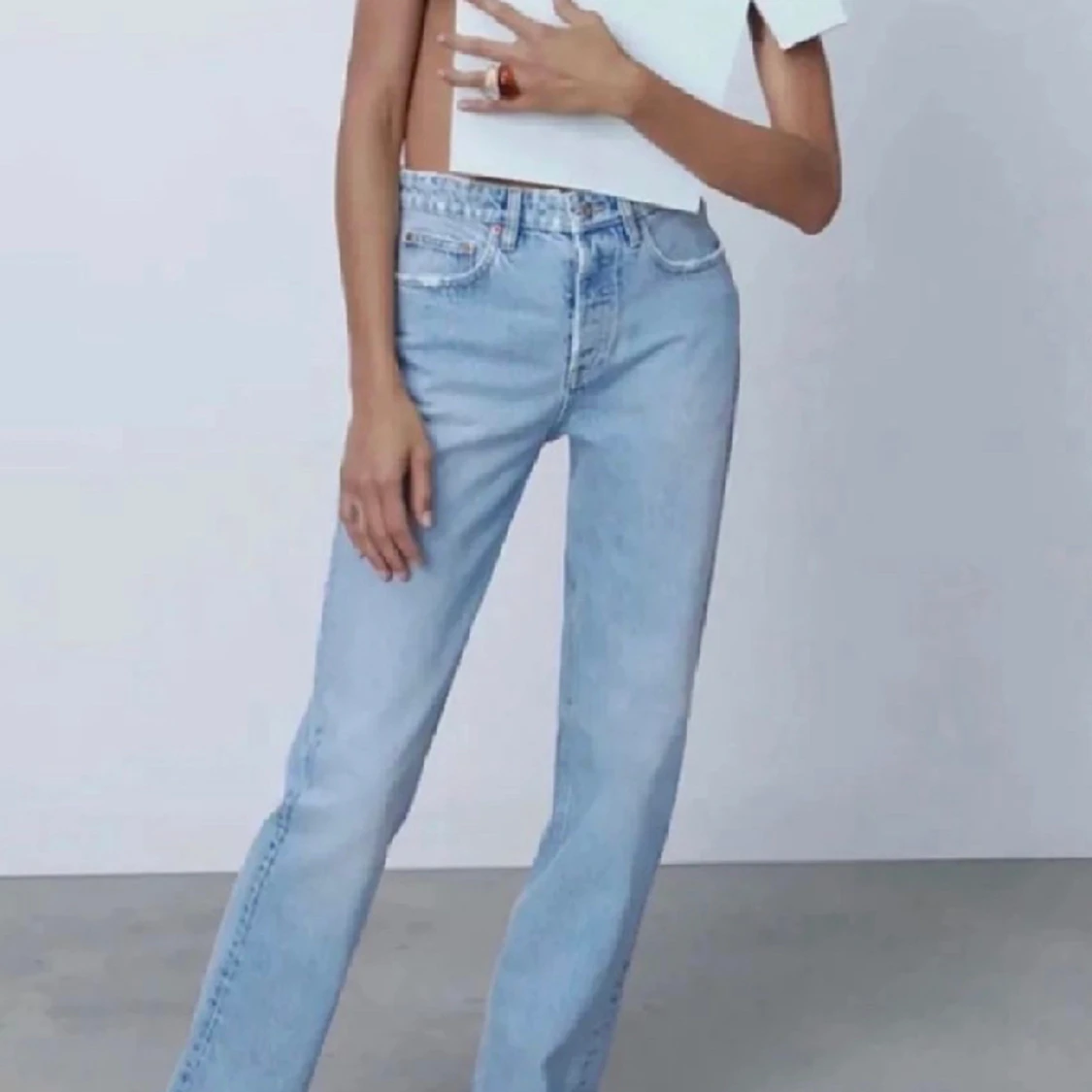 Zara midrise jeans