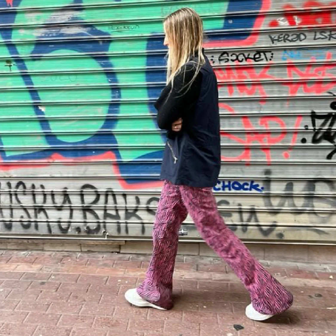 Mönstrade byxor  - 91