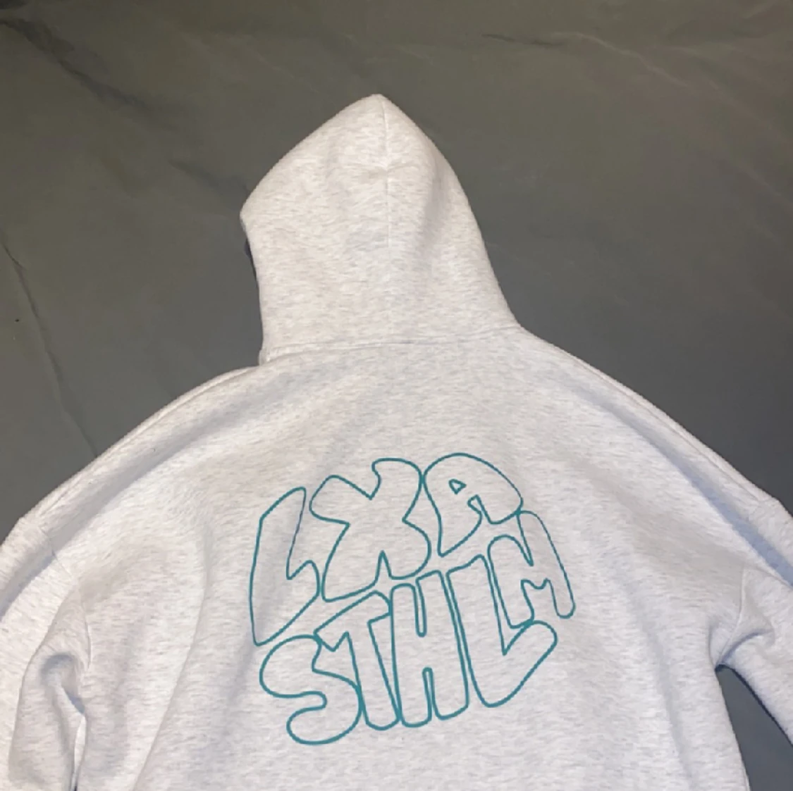 LXA hoodie grå - 90