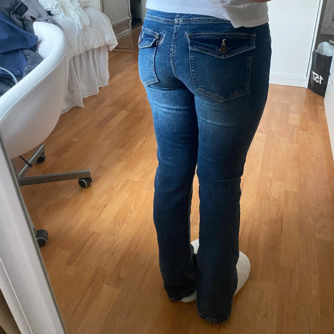 Lågmidjade jeans 💖💖