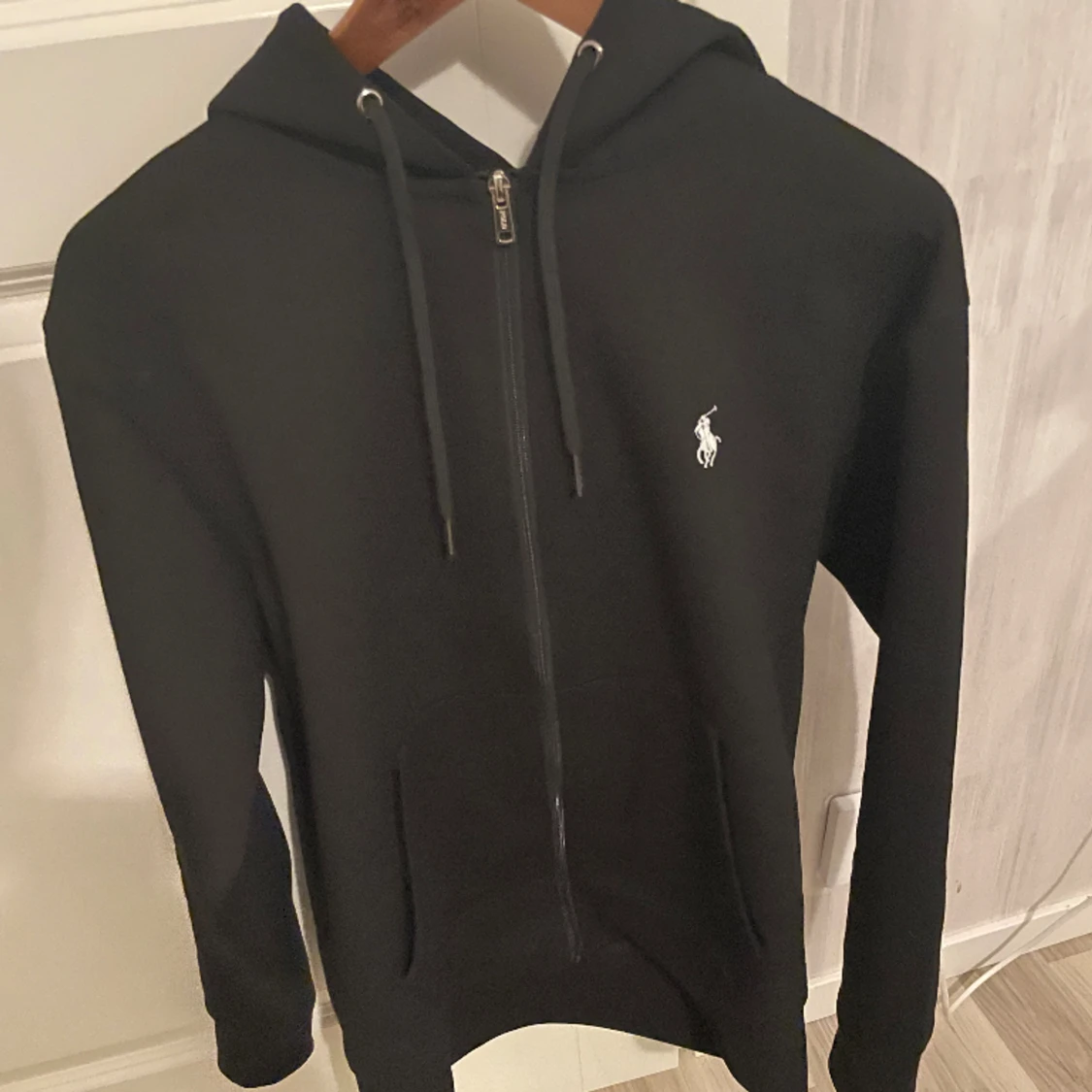 Polo hoodie zip