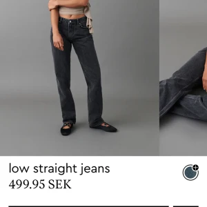 Low straight jeans💗 - Jag säljer dessa låg midjade jeans från Gina Tricot. De är nästan aldrig använda och i fint skick💗