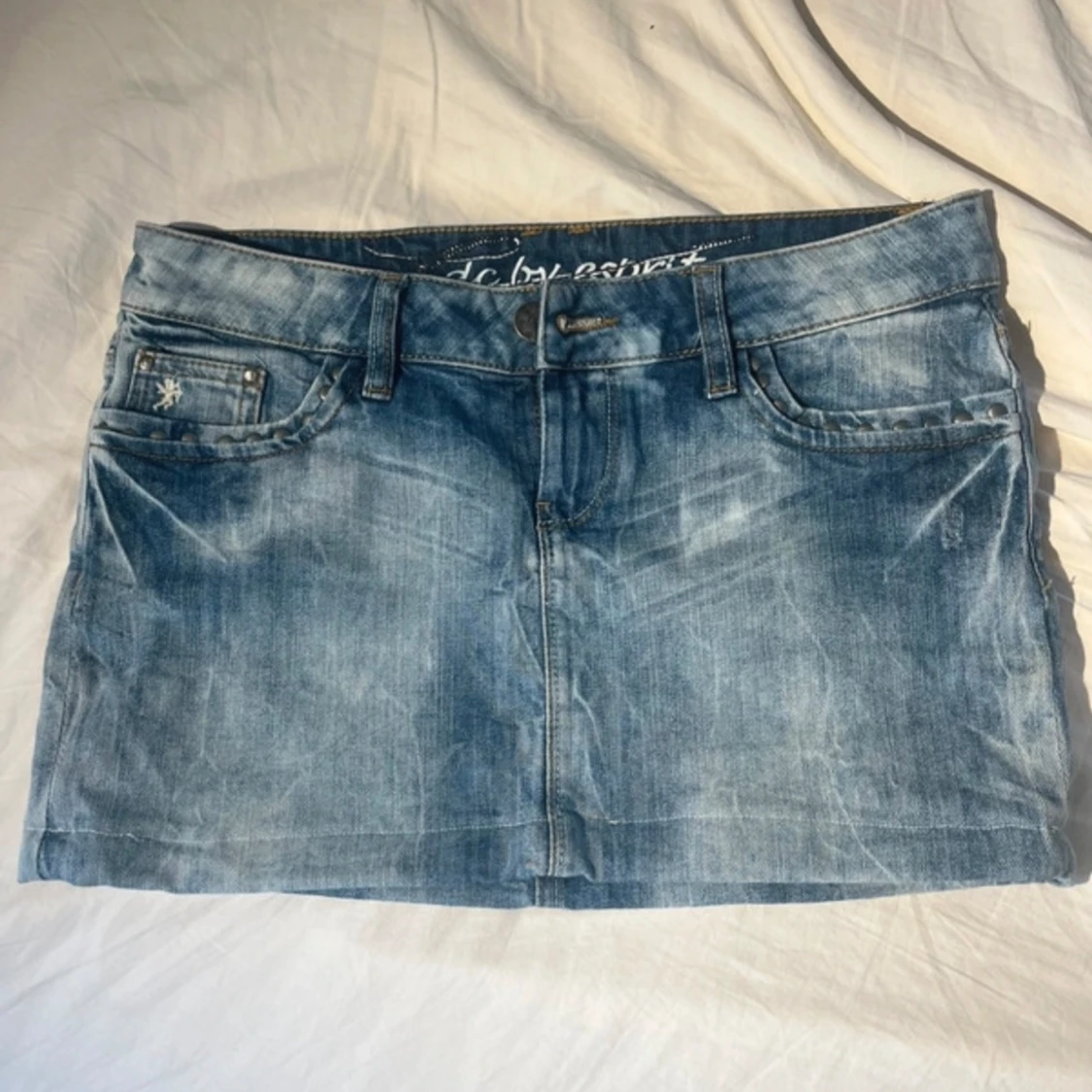 Lågmidjad Jeans kjol - 91