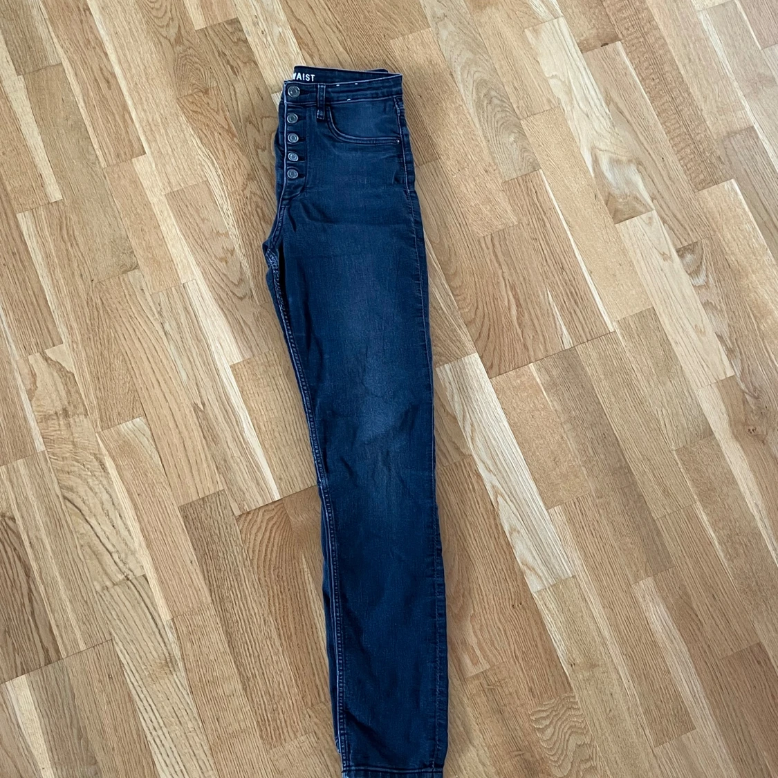 Högmidjade denim jeans - 90