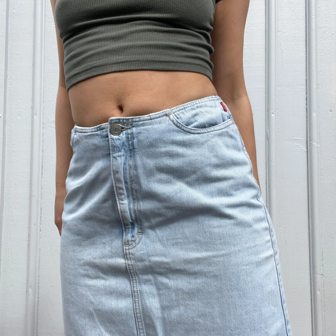 Vintage jeanskjol  - 2