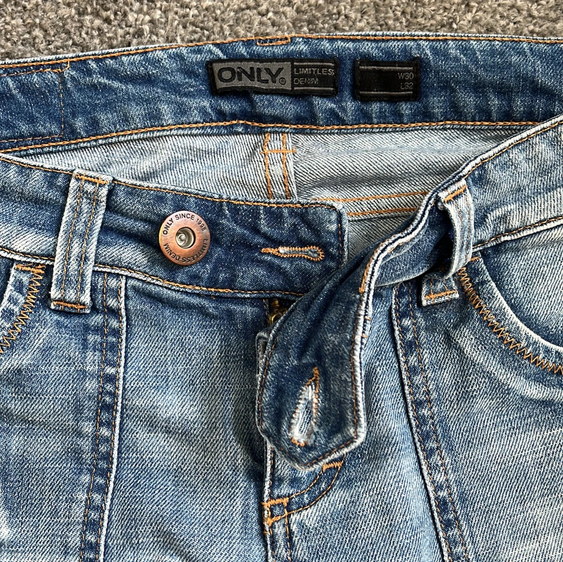 Lågmidjade jeans  - 93