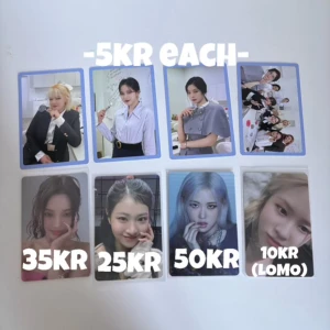 Kpop Photocards - Skriv om du har några frågor❤️