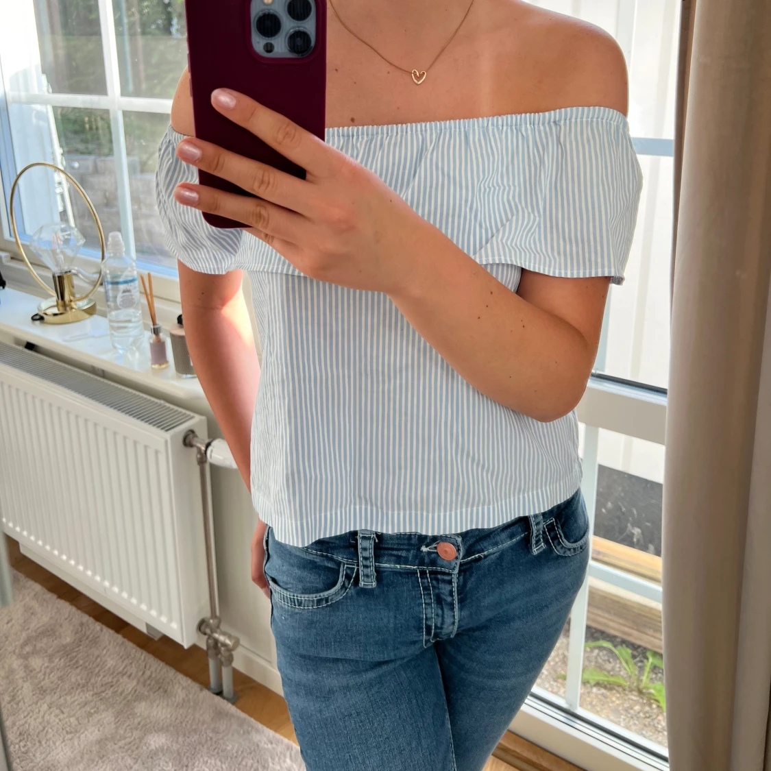 Off-shoulder topp - 90