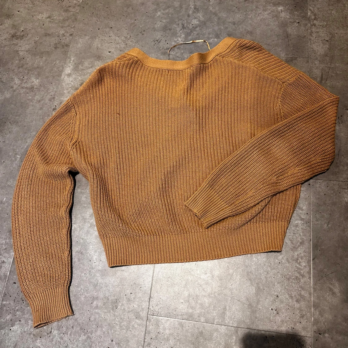 Kroppad stickad tröja💗 - 91