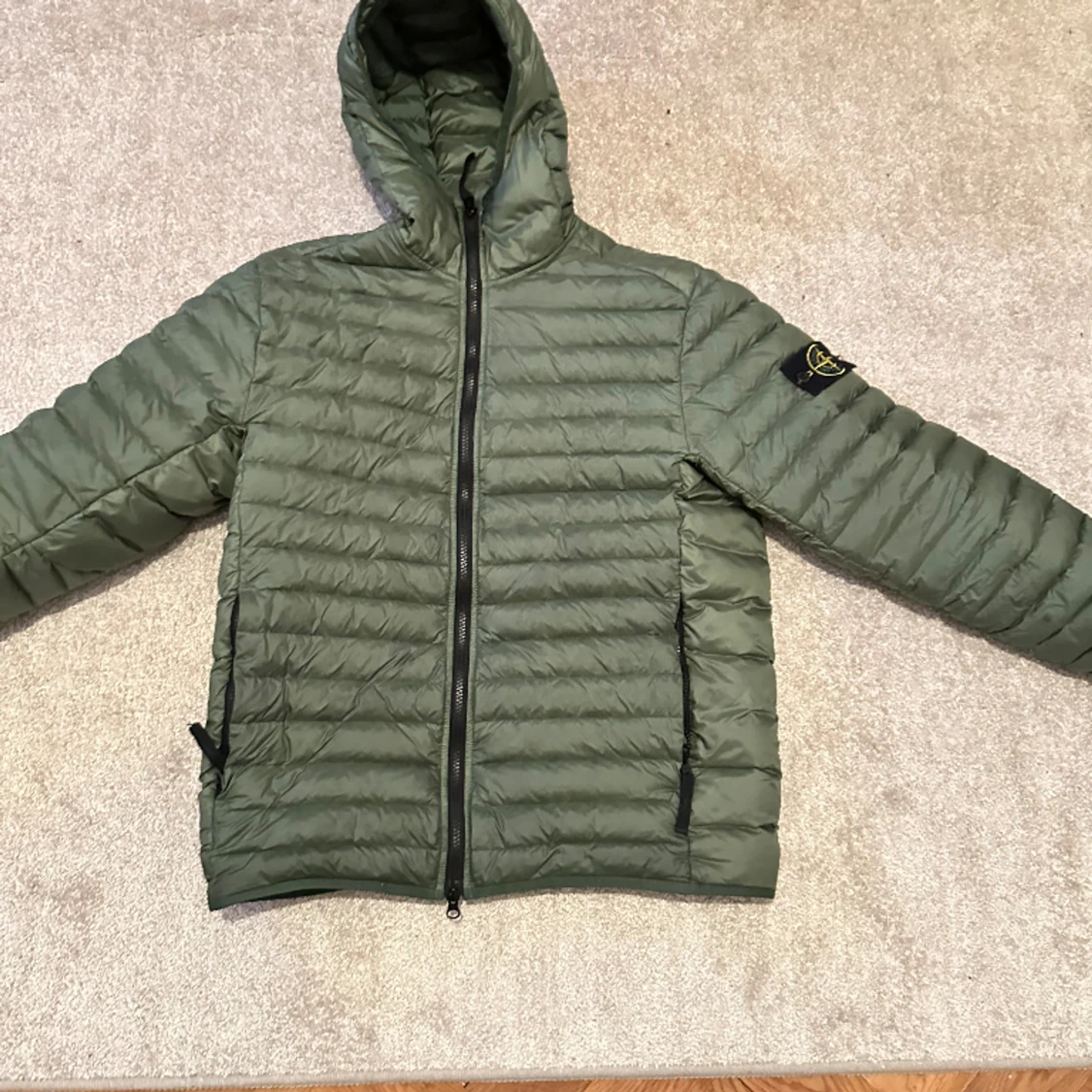 Stone Island jacka grön