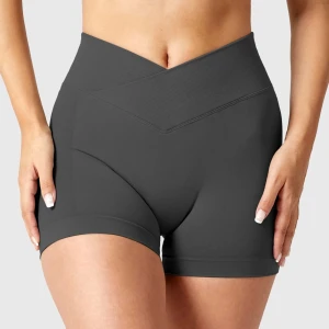 Yeoreo 3.6” Amplify V-waistband  - Bra skick. I färgen Smoke Grey. Skulpterar kroppen jättefint!🩶