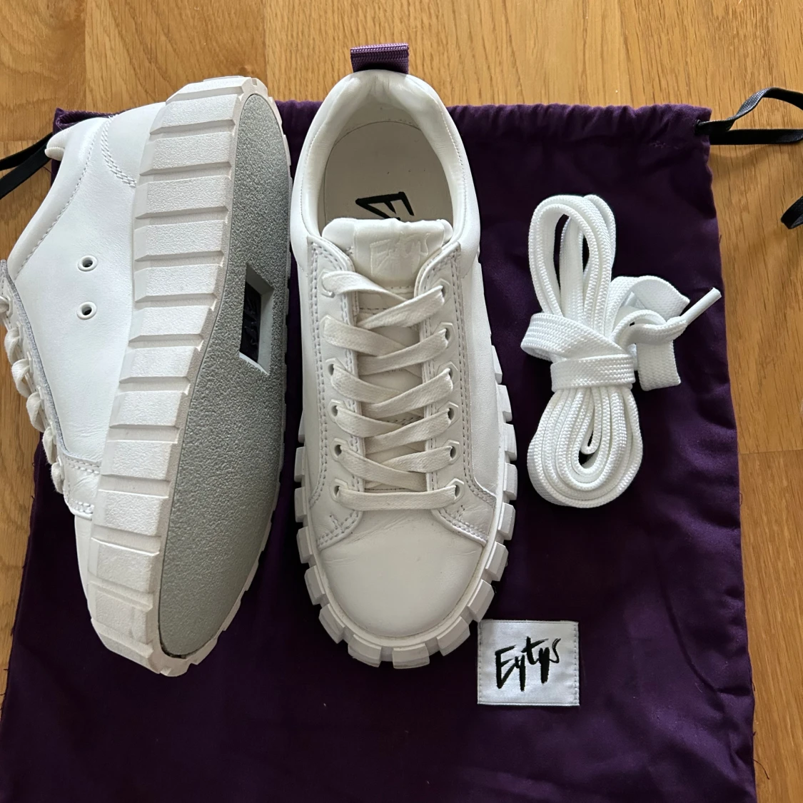 Eytys sneaker white leather  - 90