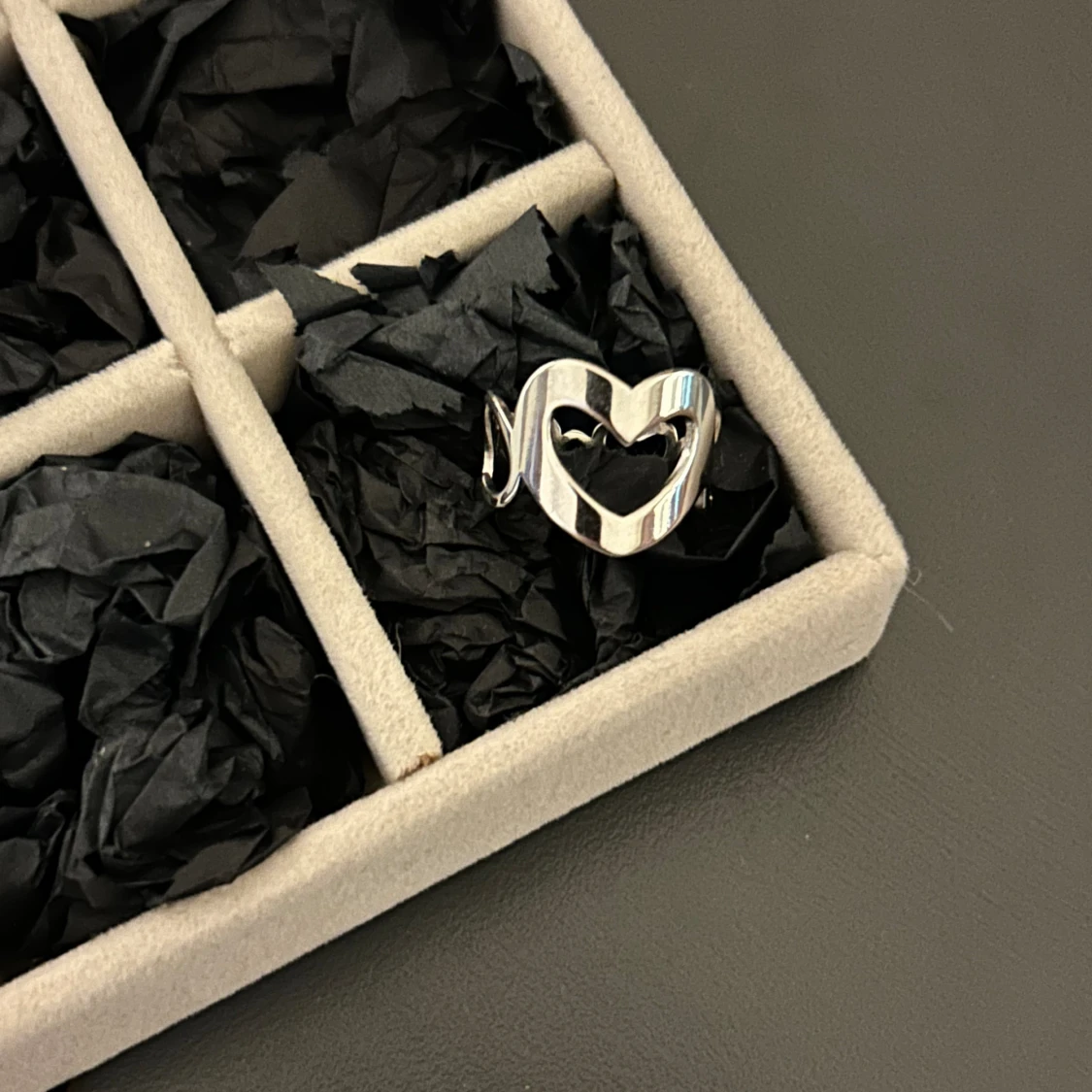 Ring i rostfritt stål