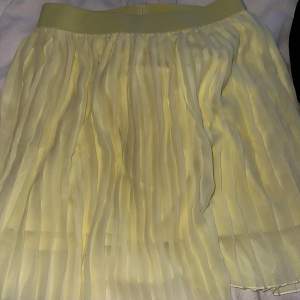 Kort plisserad kjol från NAKD i storlek L. Använd en gång. 50kr, frakt tillkommer.