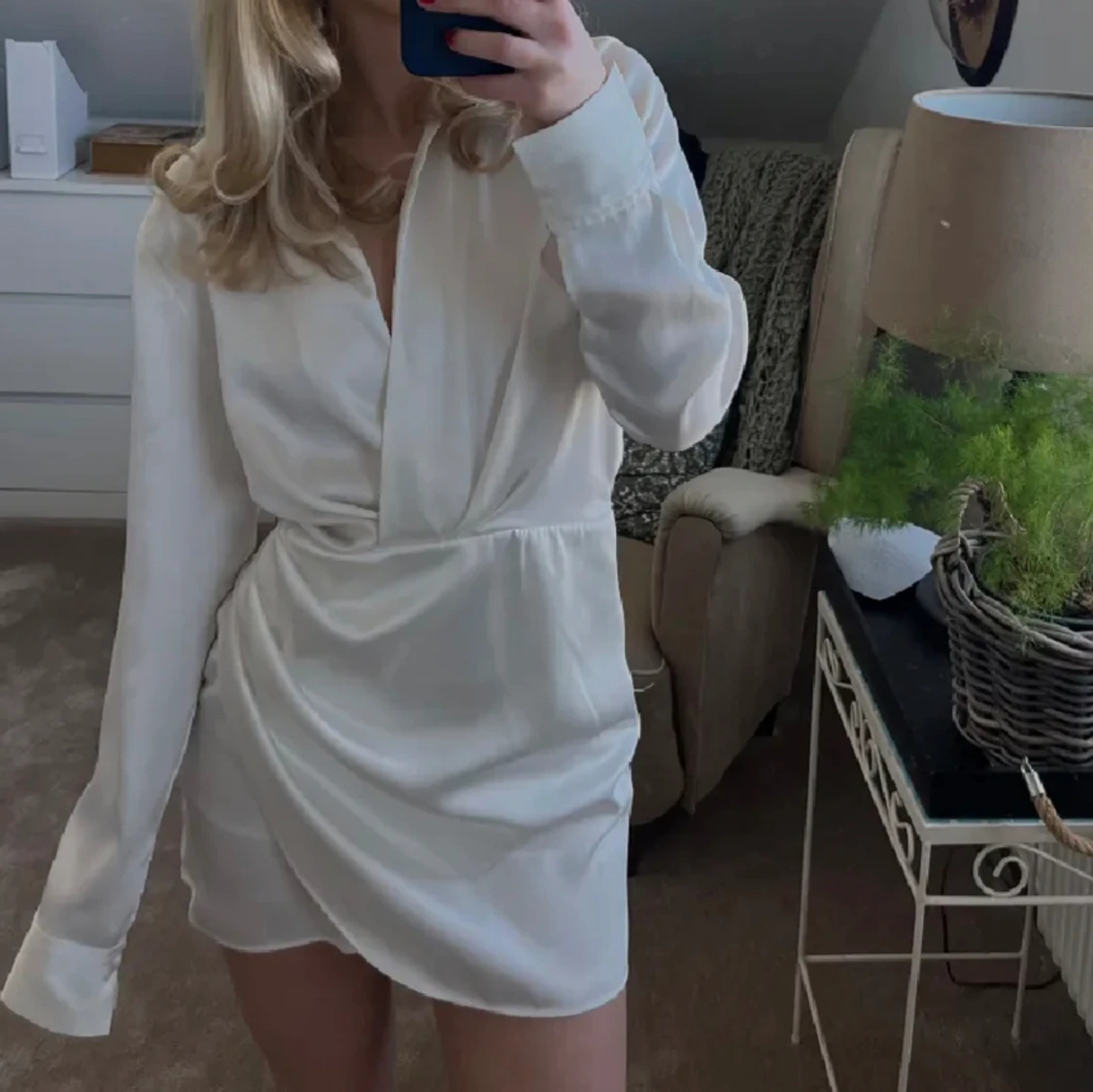 Satinklänning  - 91