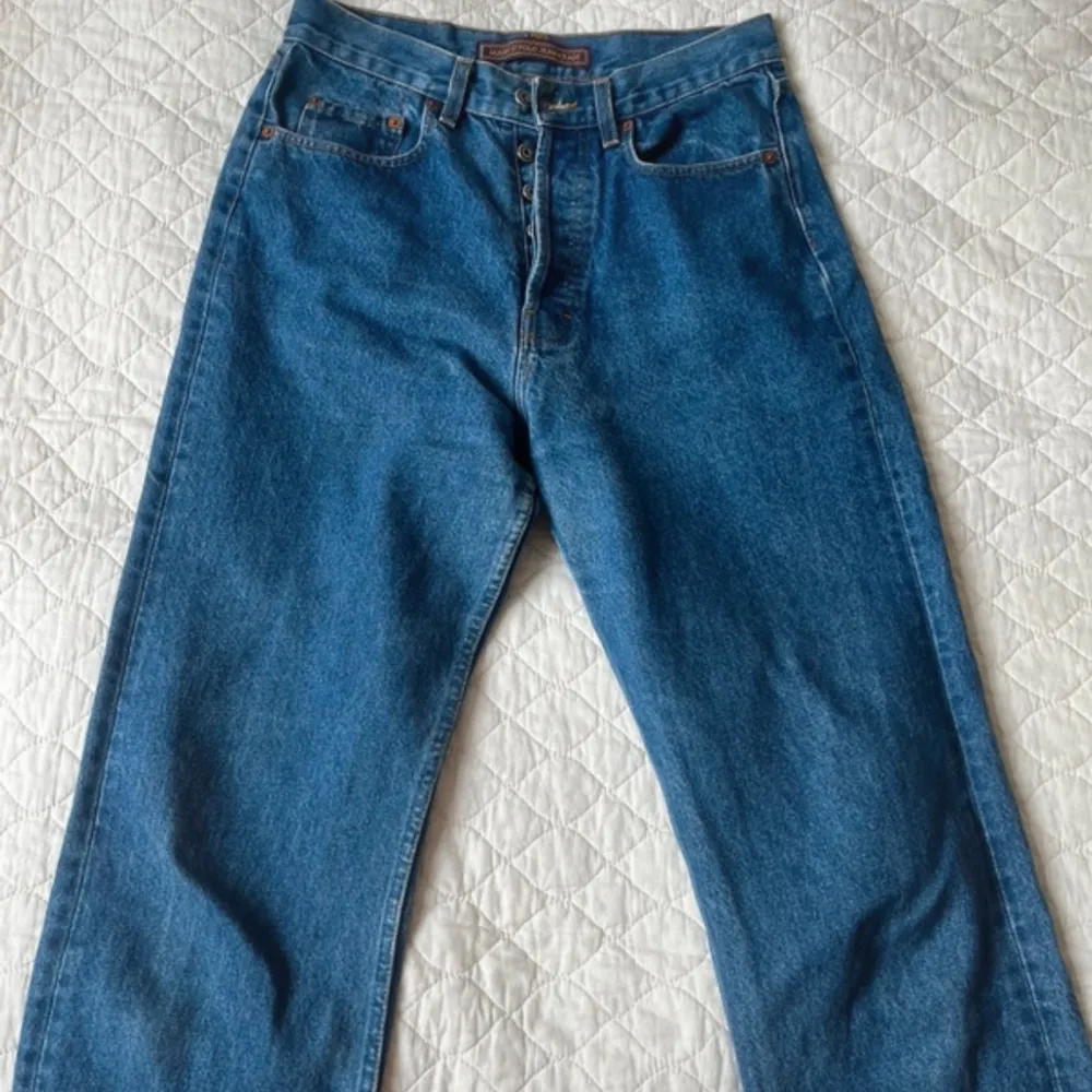 W33 L32! Skitsnygga raka jeans i jättefint skick 🫶🏽. Jeans & Byxor.