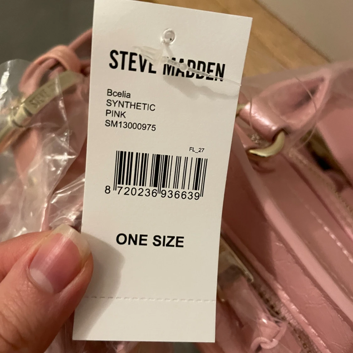 Rosa Steve Madden väska  - 91