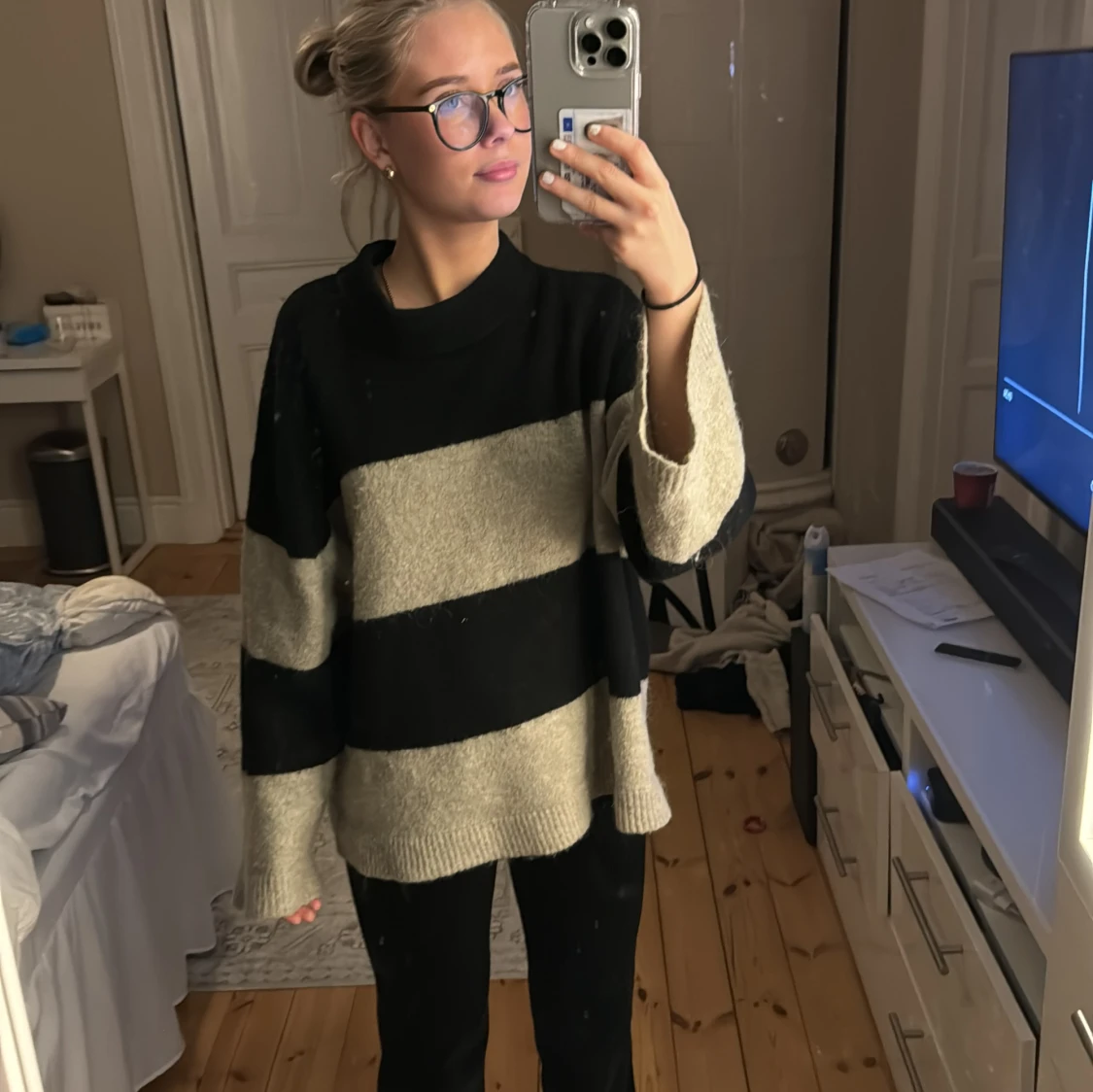 Stickad tröja från Ginatricot 