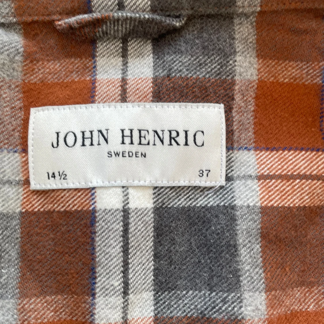 John Henric/flanell skjorta  - 90