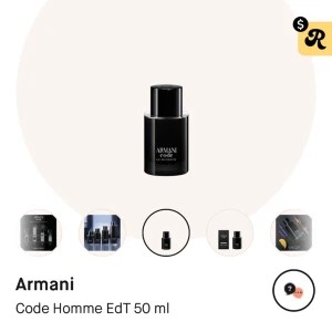 Armani code 50ml EDT parfym  - BARA BYTE!!!!!