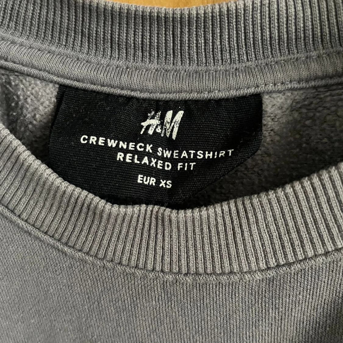 Grå sweatshirt  - 90