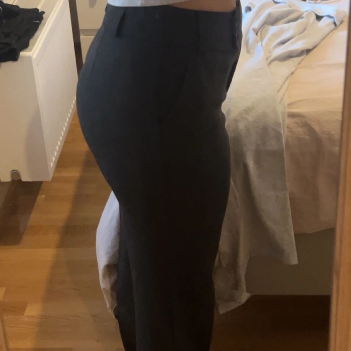 Lågmidjade kostymbyxor  - 91