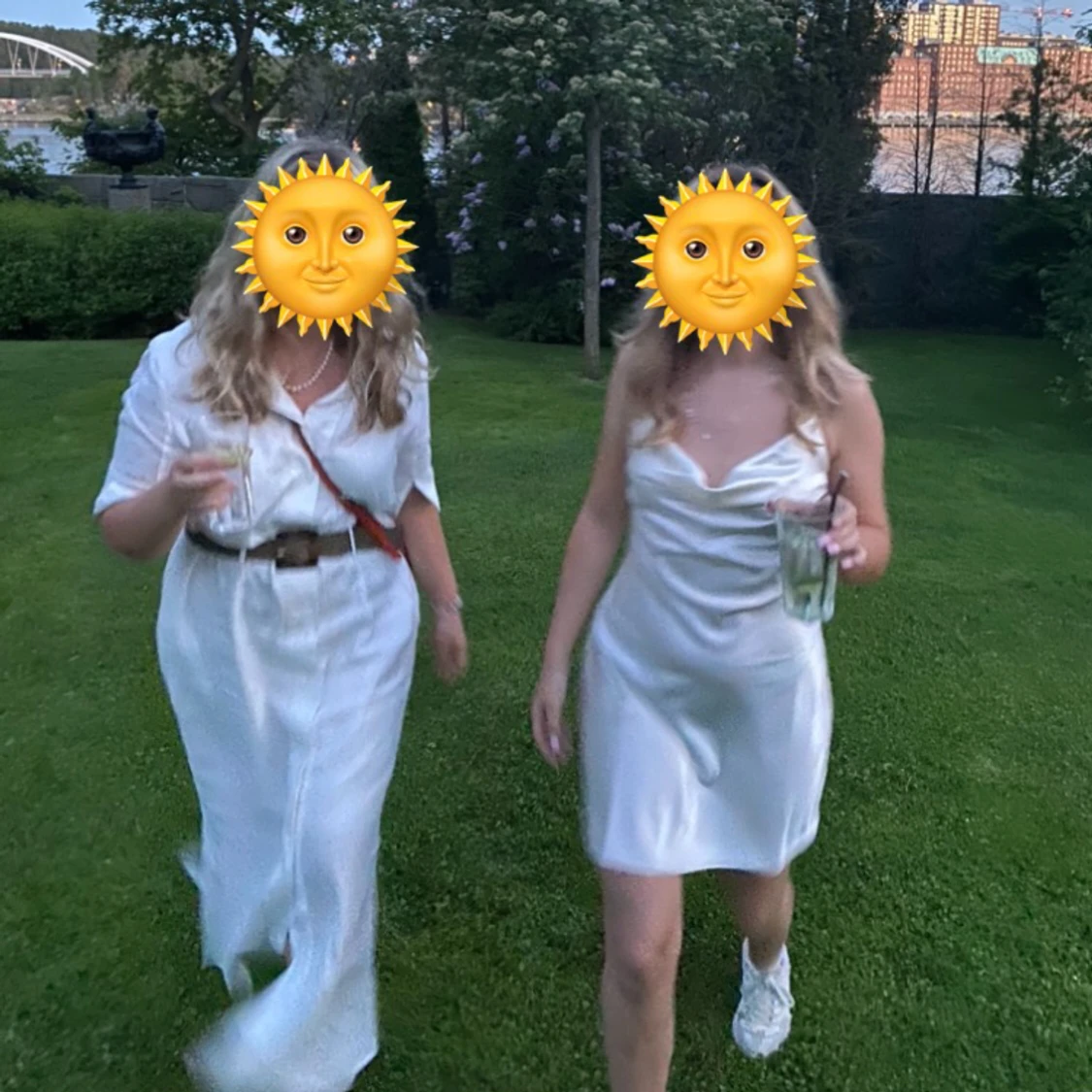 Klänning 100% linne - 90