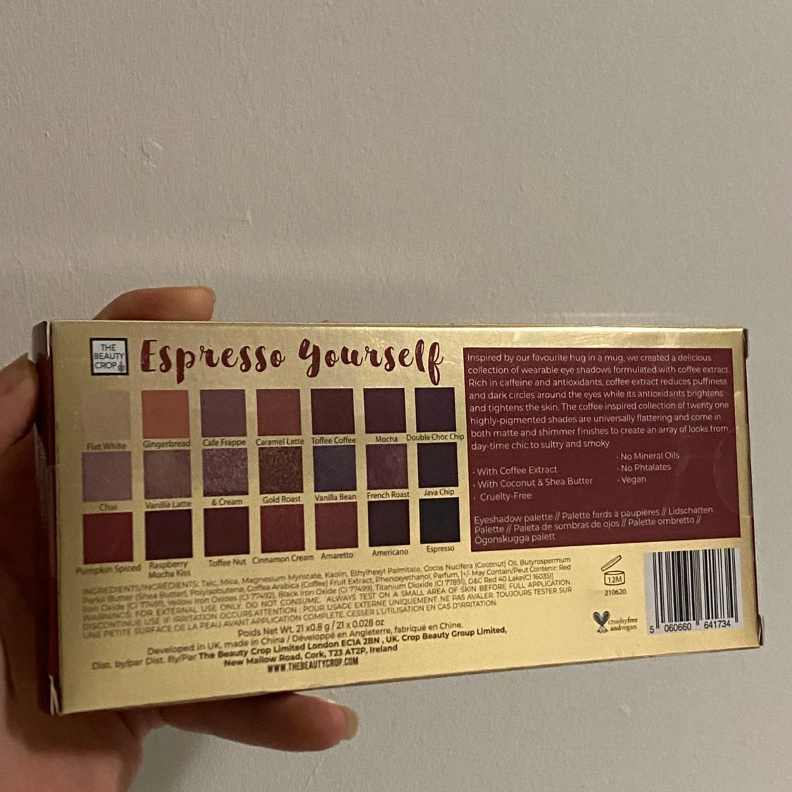 Oöppnad Ögonskuggspalett  - 90