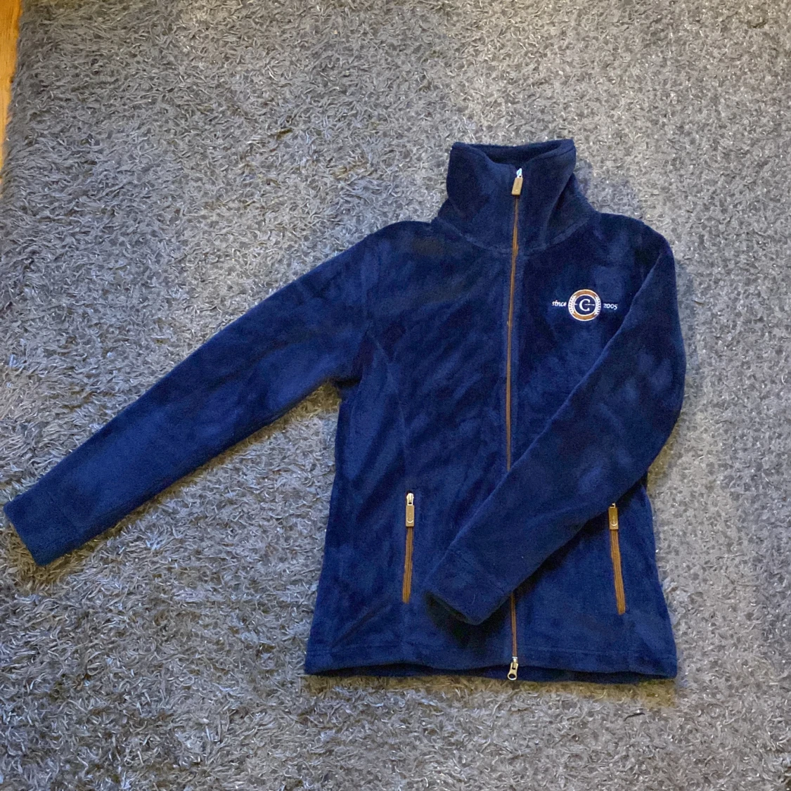 Fluffig fleecetröja