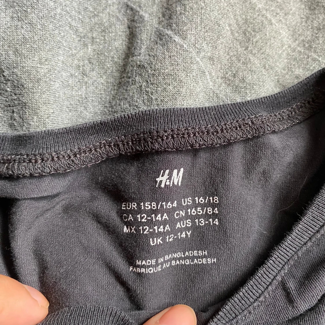 Svart långärmad tröja från H&M - 90