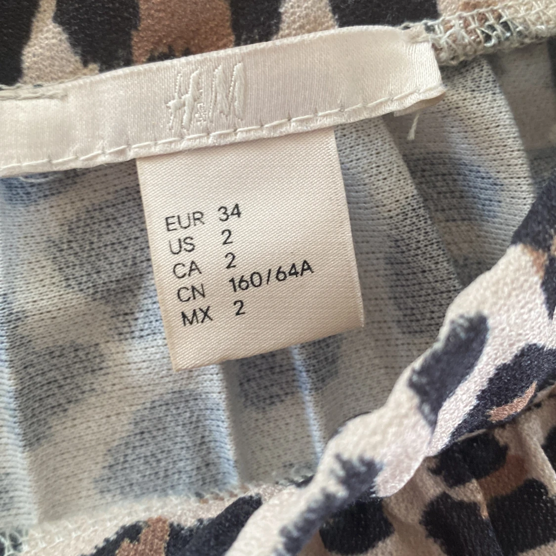 Leopardmönstrad kjol från H&M - 91