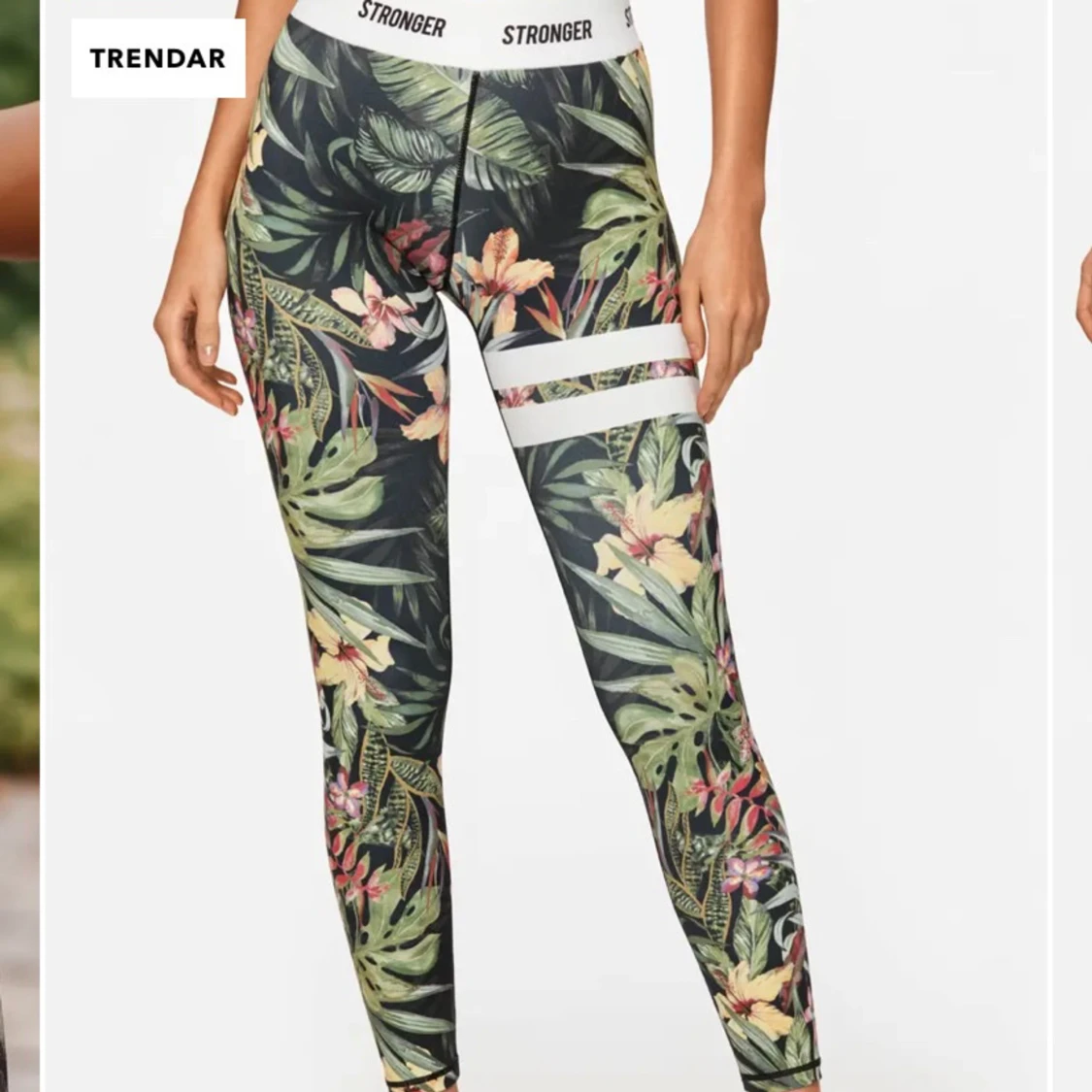 Mönstrade träningstights från Stronger