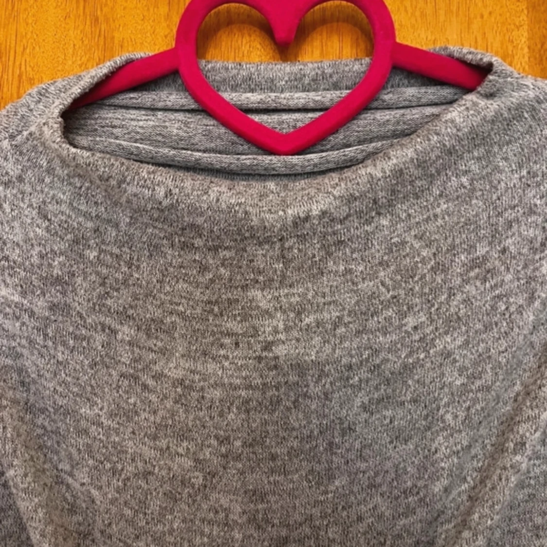 Grå stickad tröja från VILA - 92