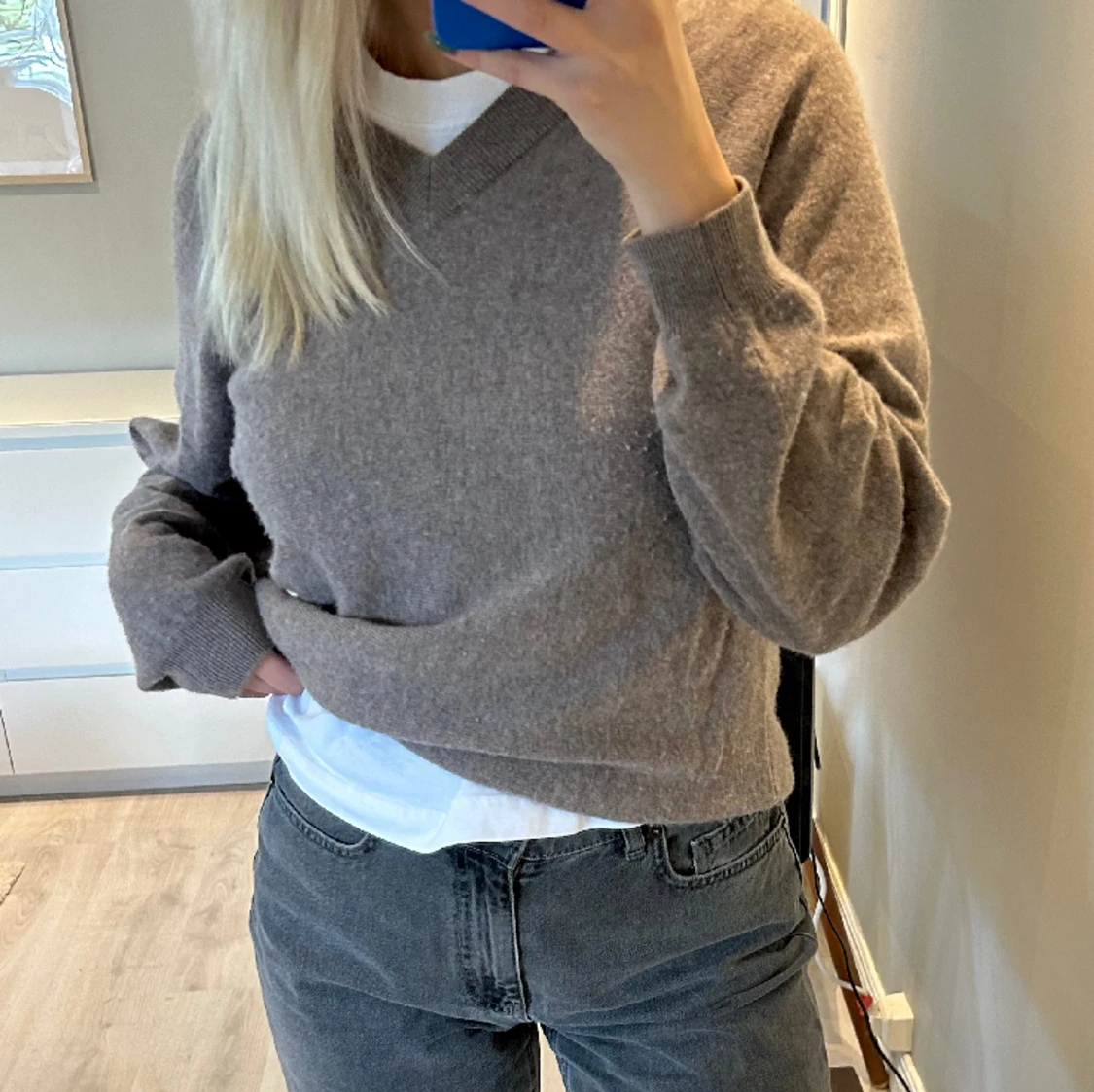 Stickad tröja från Wera - 90