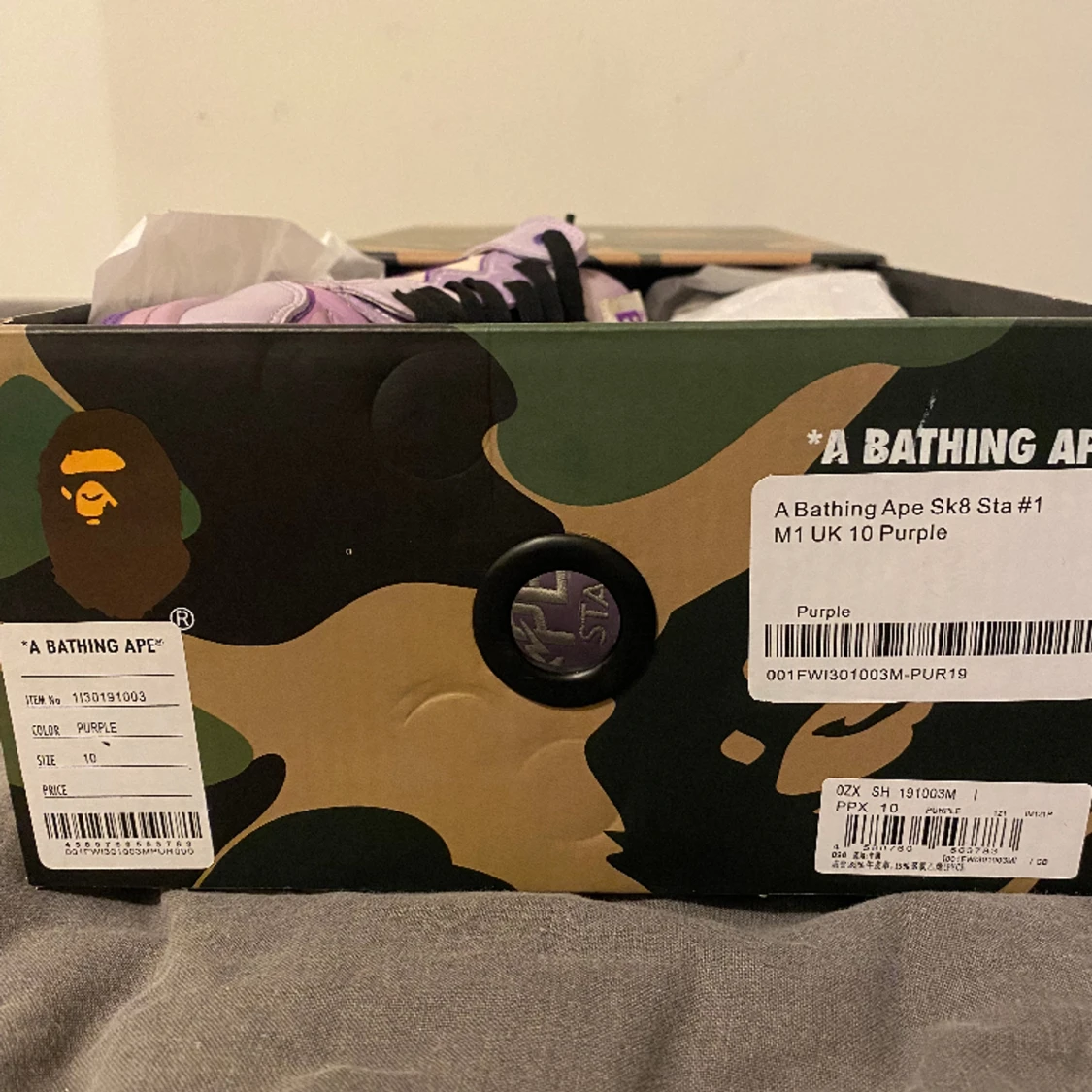 Bape sta skor  - 91