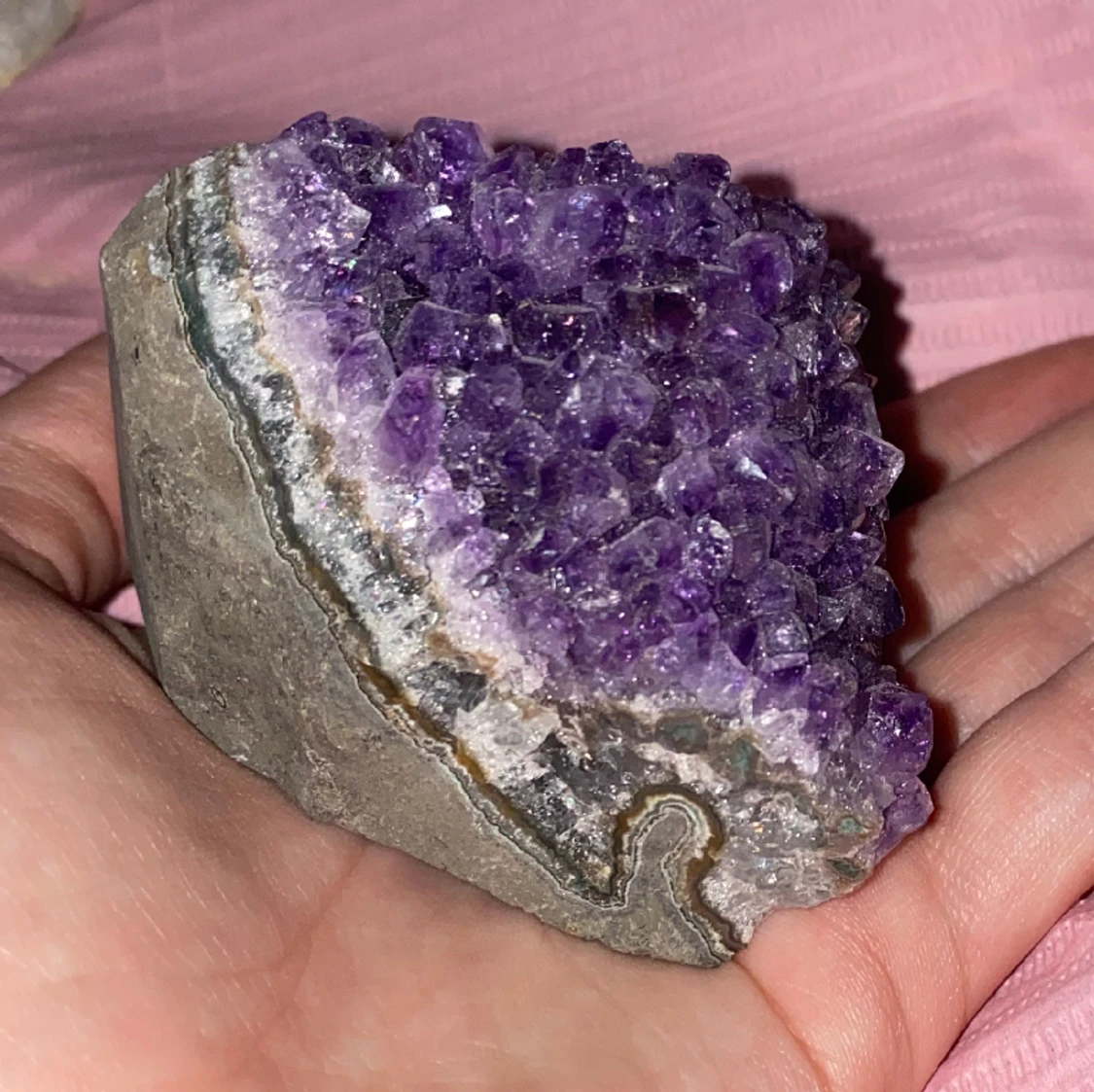 Amethist kluster - 91