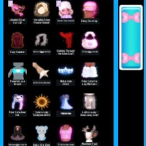 Royal high roblox - Säljer saker på royal high för obestämt pris ❤️ kom privat för mer bilder och diskution om pris ❤️ Äger mer än vad som syns på bilderna!  Förlåt för dålig kvalite, dem togs på mobilen 🥲 HALOS: WINTER 2022, 