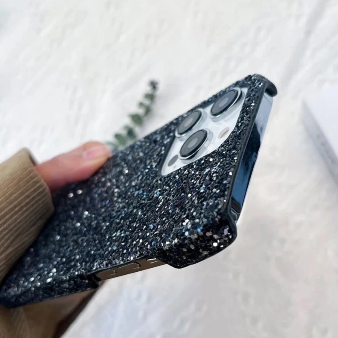 Glittrigt mobilskal - 90