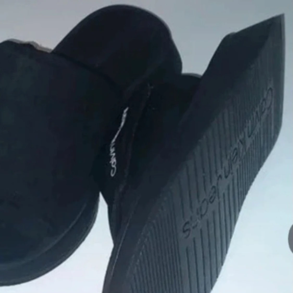 Calvin klein sommar tofflor platå - 91