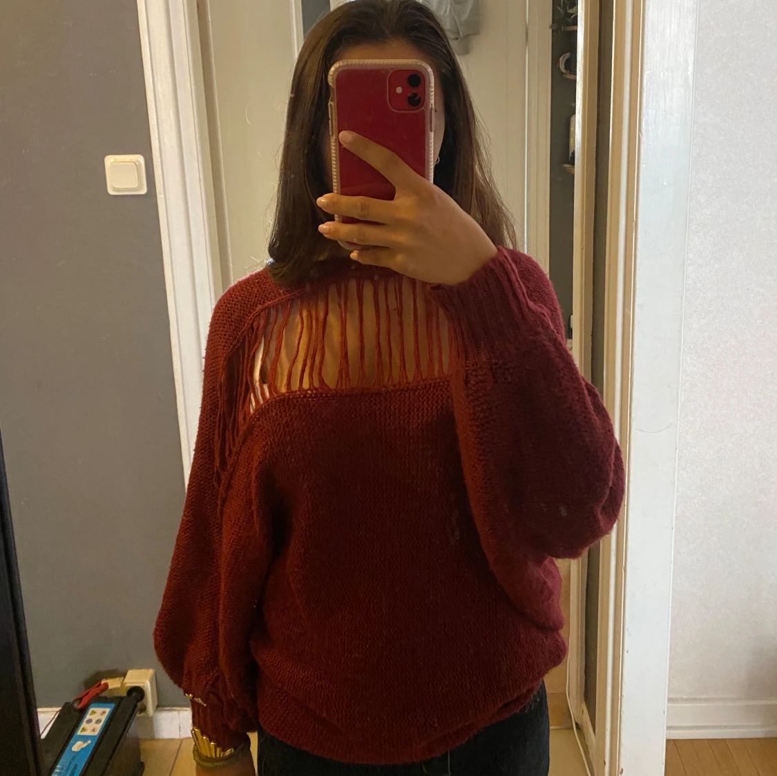 Miss sixty tröja med revor 