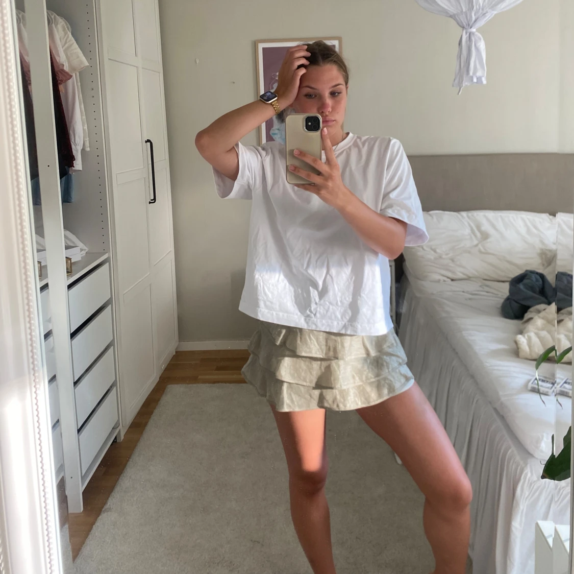 Vit t-shirt från Reiss