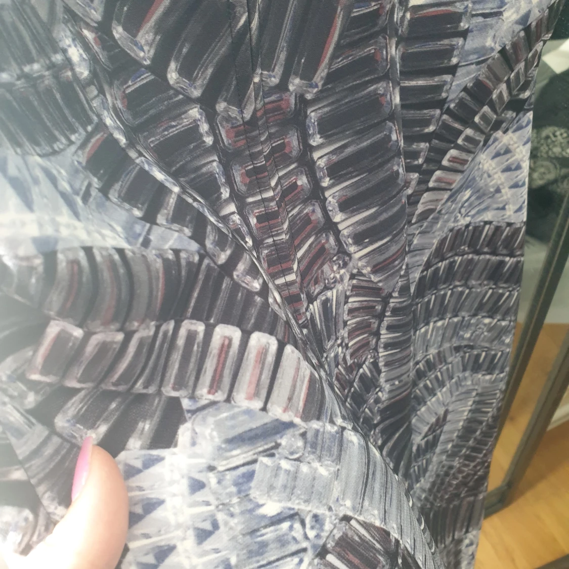 Diamantmönster klänning  - 92